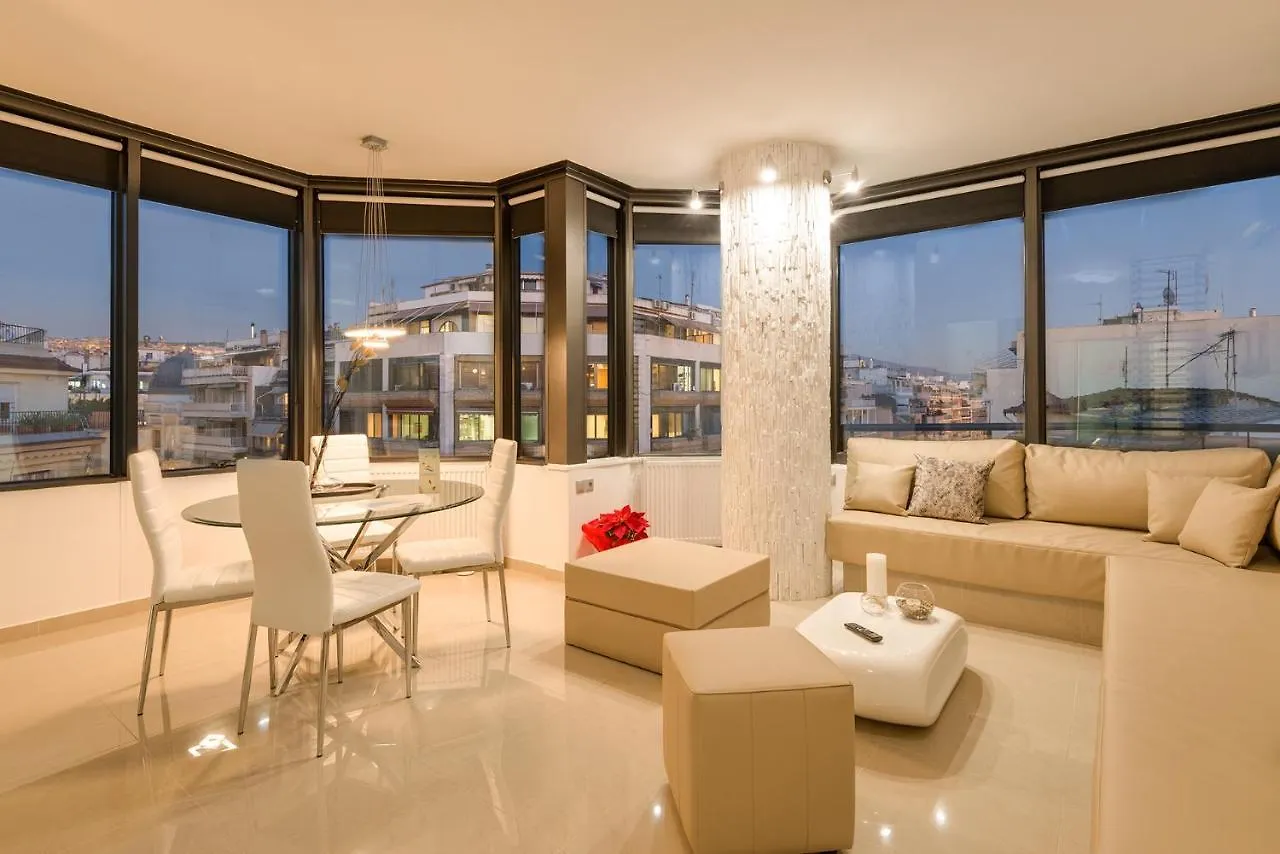 Apartmán Ace Location | Luxury Building Soluň Řecko